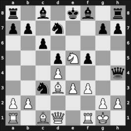 1950 Dubrovnik olm – Round 8 – Mastichiadis, Fotis – 0-1 – Tartakower, Savielly – G106
