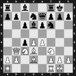 1950 Dubrovnik olm – Round 9 – Porreca, Giorgio – 0-1 – Rellstab, Ludwig – G117