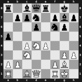 1950 Dubrovnik olm – Round 10 – Gligorić, Svetozar – 1/2-1/2 – Euwe, Max – G145