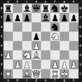 1950 Dubrovnik olm – Round 11 – Shainswit, George – 1-0 – Zografakis, Aristidis – G165