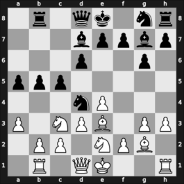 1950 Dubrovnik olm – Round 12 – Gligorić, Svetozar – 0-1 – Najdorf, Miguel – G177