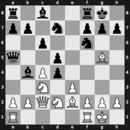 1950 Dubrovnik olm – Round 13 – Niemela, Ilmari Aarne – 1/2-1/2 – Rellstab, Ludwig – G184