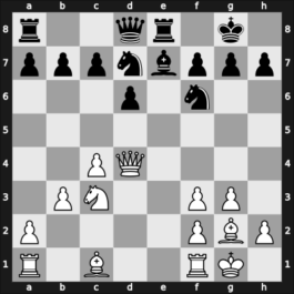1950 Dubrovnik olm – Round 13 – Van Scheltinga, Theo – 1/2-1/2 – Tartakower, Savielly – G187