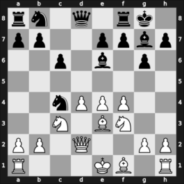 1950 Dubrovnik olm – Round 13 – Pinzon Solis, Felipe – 0-1 – Evans, Larry M – G188