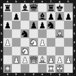 1950 Dubrovnik olm – Round 13 – Bergqvist, Nils – 0-1 – Pilnik, Herman – G191