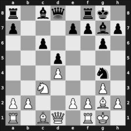1950 Dubrovnik olm – Round 15 – Vidmar, Marjeta – 1/2-1/2 – Helle, Soini – G236