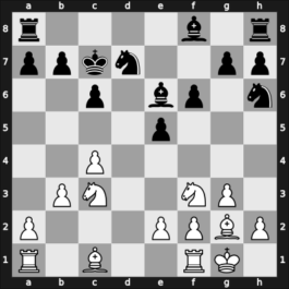 1950 Dubrovnik olm – Round 1 – Maccioni, Alejandro – 0-1 – Vidmar, Marjeta – G11