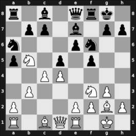 1950 Dubrovnik olm – Round 1 – Devos, Paul – 1/2-1/2 – Hugot, Claude – G12
