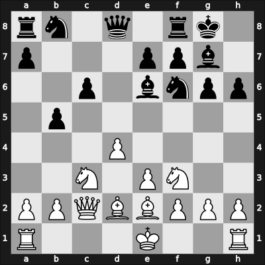 1950 Dubrovnik olm – Round 12 – Trifunovic, Petar – 1/2-1/2 – Rossetto, Hector Decio – G76