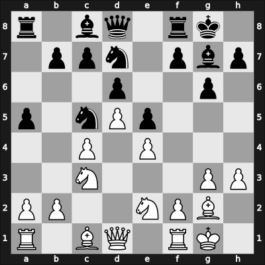 1950 Dubrovnik olm – Round 15 – Chaude de Silans, Chantal – 0-1 – Rossetto, Hector Decio – G91
