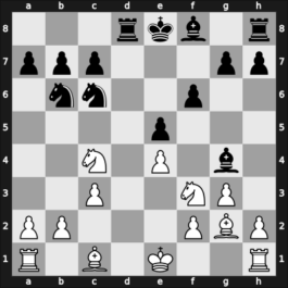 1950 Dubrovnik olm – Round 15 – Busek, Hans – 0-1 – Prins, Laura – G93