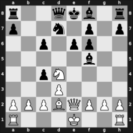 1950 FRG Ch – Round 3 – Lehmann, Heinz – 1/2-1/2 – Lange, Wilfried – G9