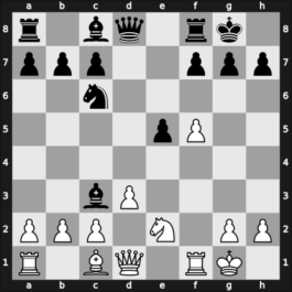 1950 FRG Ch – Round 5 – Kieninger, Georg – 1/2-1/2 – Schifferdecker, Wilhelm – G13