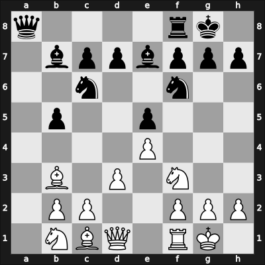 1950 FRG Ch – Round 8 – Bogoljubow, Efim – 1-0 – Schmidt, Paul – G24