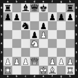 1950 FRG Ch – Round 14 – Rellstab, Ludwig Sr – 1/2-1/2 – Niephaus, Walter – G36