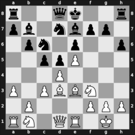1950 FRG Ch 01st – Round 3 – Sahlmann, Walter – 1/2-1/2 – Troeger, Paul – G6