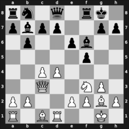 1950 FRG Ch Bad Pyrmont GER – Round 4 – Pfeiffer, Gerhard – 1/2-1/2 – Sahlmann, Walter – G10