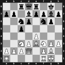 1950 FRG Ch Bad Pyrmont GER – Round 6 – Pfeiffer, Gerhard – 1-0 – Lehmann, Heinz – G16