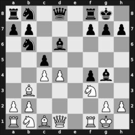1950 FRG Ch Bad Pyrmont GER – Round 15 – Staudte, Hans-Hilmar – 0-1 – Bogoljubow, Efim – G45
