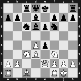1950 FRG Ch Bad Pyrmont GER – Round 17 – Lange, Wilfried – 1-0 – Pfeiffer, Gerhard – G54