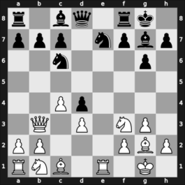 1950 Soemmerda (GDR Ch) – Round 10 – Nuesken Fritz – 1/2-1/2 – Schlieder, Rolf – G15