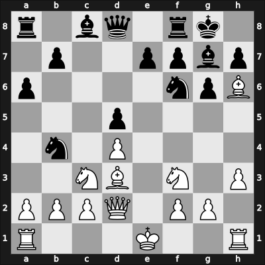 1950 HUN Ch 05th – Round 7 – Berczy, Robert – 0-1 – Tipary, Lajos – G12