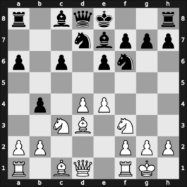 1950 HUN Ch 05th – Round 11 – Tipary, Lajos – 1-0 – Jenei, Ferenc – G19