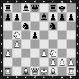 1950 HUN-ch06 – Round 1 – Kluger, Gyula – 0-1 – Szilagyi, Gyorgy Laszlo – G7