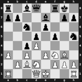 1950 HUN-ch06 – Round 1 – Rethy, Pal – 1/2-1/2 – Koberl, Ferenc – G31