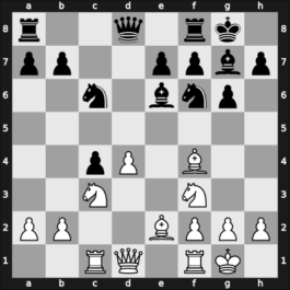 1950 HUN-ch06 – Round 1 – Koberl, Ferenc – 1-0 – Monostori, Lajos – G35