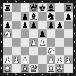 1950 HUN-ch06 – Round 1 – Kluger, Gyula – 1-0 – Monostori, Lajos – G50