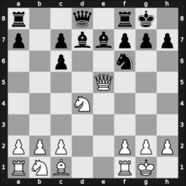 1950 Budapest (HUN-ch06) – Round 1 – Gereben, Erno – 1/2-1/2 – Sandor, Bela – G51