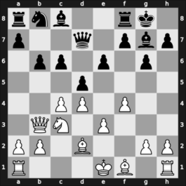 1950 Hungary – Round 1 – Rethy, Pal – 1/2-1/2 – Vajda, Arpad – G7