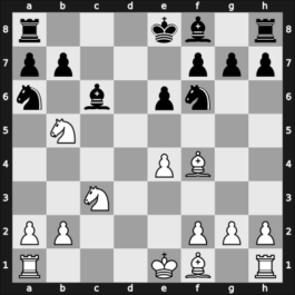 1950 Hungary – Round 1 – Kluger, Gyula – 1/2-1/2 – Balogh, Janos – G14