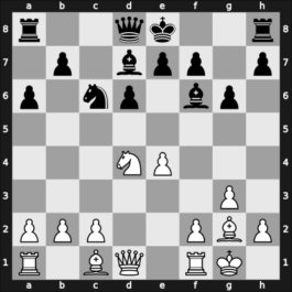 1950 Hungary – Round 1 – Sebestyen, Balazs – 1/2-1/2 – Szabo, Ladislav – G52