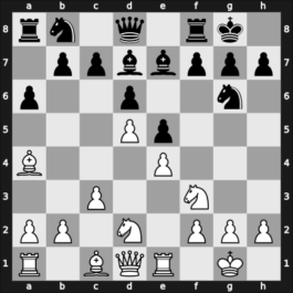 1950 Hungary – Round 1 – Vajda, Arpad – 1/2-1/2 – Szabo, Ladislav – G66