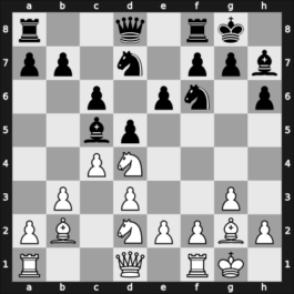 1950 Hungary – Round 1 – Monostori, Lajos – 1/2-1/2 – Füster, Géza – G79