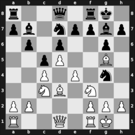 1950 ITA Ch – Round 12 – Primavera, Giuseppe – 0-1 – Ceccato, Vittorio – G13