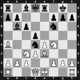 1950 Interzonal – Round 11 – Rellstab, Ludwig – 0-1 – Kostic, Boris – G18