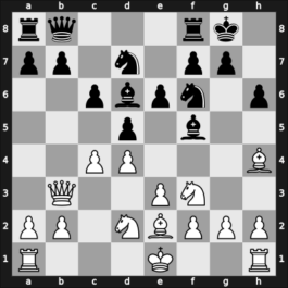 1950 Interzonal – Round 12 – Tartakower, Savielly – 0-1 – Najdorf, Miguel – G20
