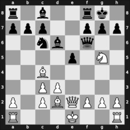1950 Interzonal – Round 15 – Rellstab, Ludwig – 1-0 – Vidmar Milan – G30