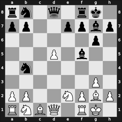 1950 It (Men) Amsterdam NED – Round 17 – Van den Berg, Cees – 0-1 – Pilnik, Herman – G9
