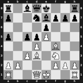 1950 Mar del Plata – Round 3 – Rossolimo, Nicolas – 1-0 – Guimard, Carlos E – G28