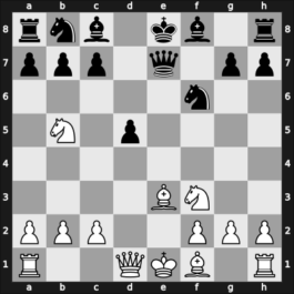 1950 Mar del Plata – Round 7 – Pirc, Vasja – 1/2-1/2 – Guimard, Carlos E – G60