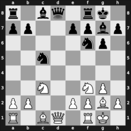 1950 Mar del Plata – Round 9 – Pirc, Vasja – 1/2-1/2 – Pilnik, Herman – G79
