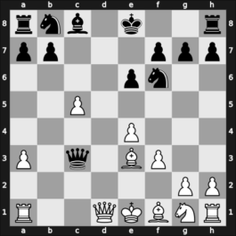 1950 Mar del Plata – Round 10 – Gligorić, Svetozar – 1-0 – Alvarez Martin, Pedro – G83