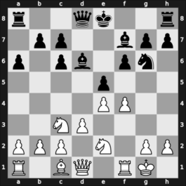 1950 Mar del Plata – Round 11 – Sanguinetti, Ricardo – 0-1 – Gligoric, Sofija – G95