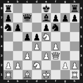 1950 Mar del Plata – Round 11 – Eliskases, Erich – 1-0 – De Freitas, Manuela Schmitz – G97
