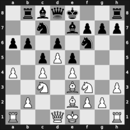 1950 Moscow Ch – Round 1 – Averbakh, Yuri L – 1-0 – Panov, Vasily – G7