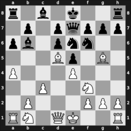1950 Moscow Ch – Round 1 – Estrin, Yakov – 1/2-1/2 – Panov, Vasily – G24
